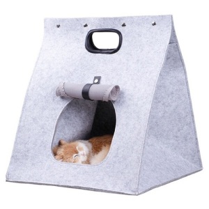 Lot of (2) 3-in-1 Pet Nest Folding Carriers - Appear New 