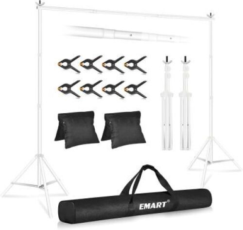 EMART Backdrop Stand 10x7ft(WxH)