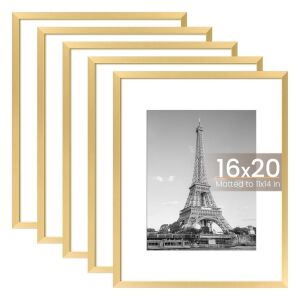 upsimples 16x20 Picture Frame, Set of 5 