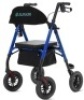 ELENKER All-TerrainRollator Walker with10" Non-PneumaticWheels, SpongePadded Seat andBackrest, FullyAdjustment Frame