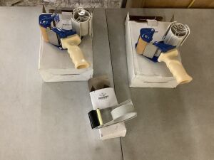 Lot of (3) Tape Dispensers 