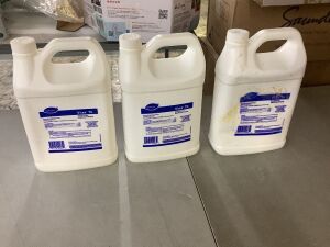 Lot of (3) Diversey Virex Tb Disinfectant Cleaner, 1 Gal 