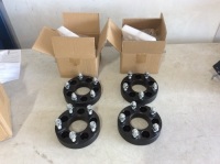 Forged 6061 T6 Aircraft Aluminum Wheel Spacers, Set of 4 - Appear New