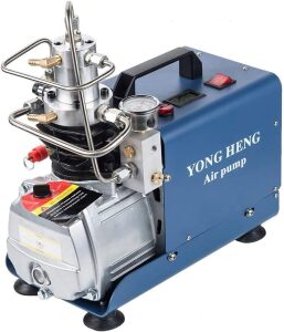 YONG HENG High Pressure Compressor Pump, Adjustable Control w/ Auto-Stop, 110V 30Mpa, 4500PSI