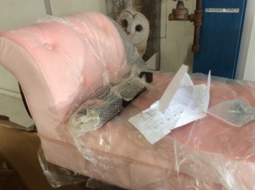Light Pink Bench - E-Comm Return
