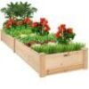 Wooden Raised Garden Bed Planter for Garden, Lawn, Yard - 8x2ft&nbsp;