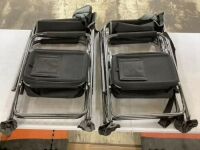 Lot of (2) Folding Directors Chairs&nbsp;- Damaged