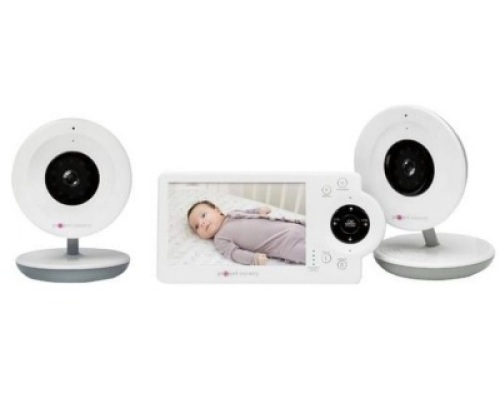 Project Nursery - Video Baby Monitor with (2) Cameras and 4.3" Screen - White