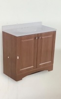 Glacier Bay 30in vanity combo-golden pecan-cosmetic damage&nbsp;