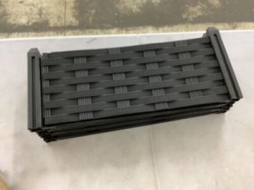 Garden Fence Border, 8 Pieces