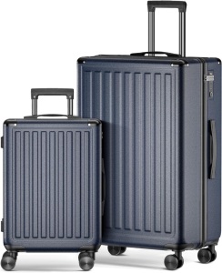 Suitour Luggage Sets 2 Piece Suitcase Set 20/28,PC+ABS Hardside Material Suitcases with Spinner Wheels