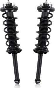 Rear Struts Shock Absorbers Complete Assembly Pair Compatible for 2003-2007 Honda Accord Left and Right, Replacement 171372, 181372, 15050