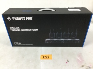 Phenyx Pro Wireless Personal Monitor System (PTM-33)