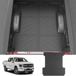 powoq Truck Bed Mat Compatible with 2015-2024 Ford F150 5.5 FT Truck Bed Liner All Season Protection Replacement for 2015-2020 2021 2022 2023 2024 Ford F150 Accessories (5.5 FT Truck Bed Mat)