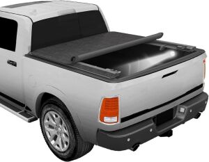  JDMSPEED Soft Roll Up Truck Bed Tonneau Cover for 2009-2023 Dodge Ram 1500 2500 3500 5.7FT 