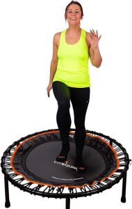 FIT BOUNCE PRO XL Premium Bungee Rebounder Mini Trampoline