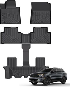 All Weather Floor Mats Fit for Kia Sorento 21-24