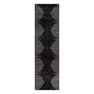 World Rug Gallery Bohemian Stripe Area Rug, 2' x 7' 