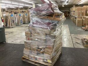 Pallet of Folding Wooden Adirondack Chairs - Will Have Broken & Incomplete Pieces