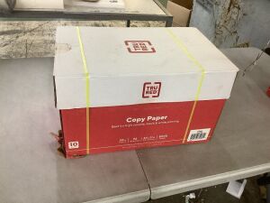 TRU RED 8.5" x 11" Copy Paper 20 lbs. 92 Brightness 5000 Sheets