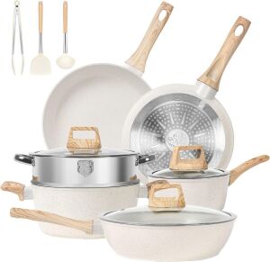 Non Stick Pots & Pans Set, 12 pc 