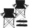 HaSteeL Foldable Camping Chair, Set of 2