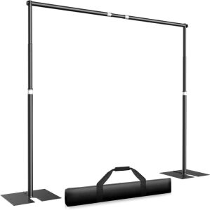 Qoolfoto Pipe and Drape Backdrop Stand Kit 10x10ft