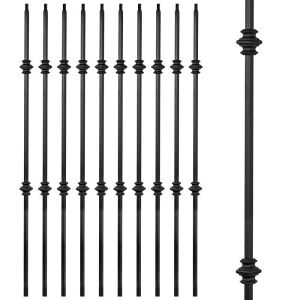 Aotree Decorative Iron Balusters, 10 pack