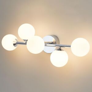 5-Light Chrome Vanity Light