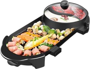 SEAAN Electric Hot Pot with Grill