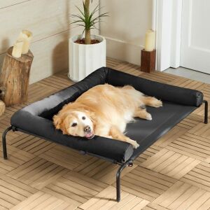 RRPETHOME Extra Large Elevated Cooling Dog Bed