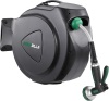 Aquazilla Wall Mounted Retractable Garden Hose Reel 100FT +6FT 5/8" 