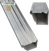 A-M Gutter Guard - Aluminum 5" (200 Feet, Mill Finish)