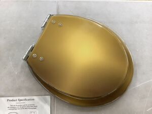 Gold Toilet Seat 