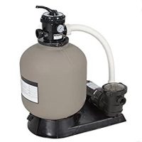 Pro Above Ground Swimming Pool Pump System 4500GPH 19" Sand Filter w/ 1.0HP - Appears New, Untested