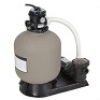 Pro Above Ground Swimming Pool Pump System 4500GPH 19" Sand Filter w/ 1.0HP - Appears New, Untested