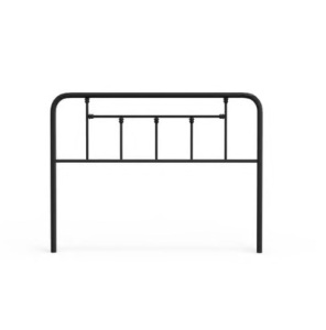 Baldwin Metal Headboard ,Black, King