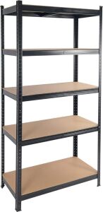  5 Tier Adjustable Storage Shelving Unit, 35.4" W x 17.7" D x 71" H