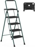 HBTower Folding Step Stool with Tool Platform