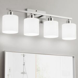 4-Light Bathroom Vanity Light Fixture