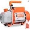 1-Stage HVAC Vacuum Pump with Oil, AC Vacuum Pump 134a, 4-Pole Pure Copper Motor-Longer Running Time, for Resin Degassing, Refrigeration Maintenance, Vacuum Package etc.