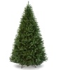 Hinged Douglas Full Fir Artificial Christmas Tree w/ Metal Stand