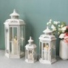 JHY DESIGN Set of 3 Decorative Candle Lanterns 20''&14"&10" H