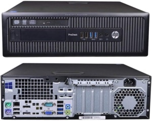 HP ProDesk 600 G1 SFF Slim Business Desktop Computer, Intel i5-4570 up to 3.60 GHz, DVD, USB 3.0, Windows 10 Pro 64 Bit (Renewed) (8GB RAM | 500GB HDD) (Renewed)