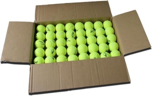 Magicorange Tennis Balls, 120 Pack Advanced Training Tennis Balls Practice Balls, Pet Dog Playing Balls, Good for Beginner Training Ball