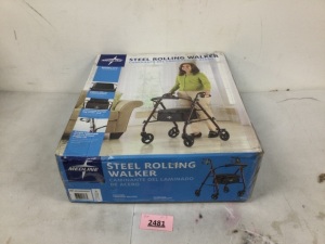 Medline Steel Rolling Walker