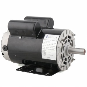 5HP Single Phase 143/5T Frame Electric Air Compressor Electric Motor 7/8 inch Shaft 3450RPM 208-230 Volts 60HZ