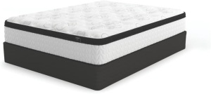 Signature Design by Ashley Chime 12 Inch Plush Hybrid Mattress, Queen - Appears New