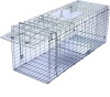 Faicuk Large Collapsible Humane Live Animal Cage Trap for Raccoon, Opossum, Stray Cat, Rabbit, Groundhog and Armadillo