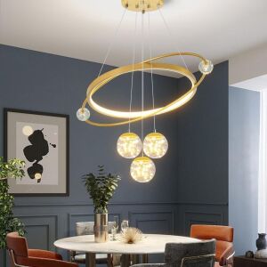 Gold Modern LED Chandelier